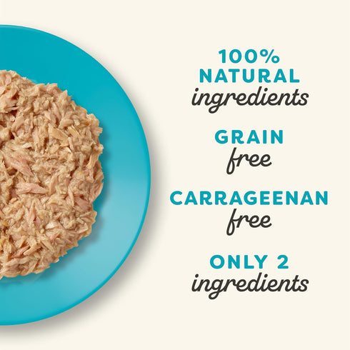 (12 2.47oz Applaws Natural Wet Cat Food in Broth, Limited and Natural Ingredients, High Protein with No Artificial