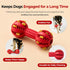 JAYU PET Toothbrush Toy Dog Chew Toy for Aggressive Chewers, Durable Dental Toy for Small & Medium Dogs, Teeth Cleaning