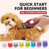 Trimmer, Dog Grooming Kit for Heavy Thick Hair & Coats, Low Noise Rechargeable Cordless Pet Shaver With Stainless Steel