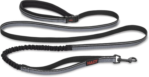 HALTI Active Leash - Award-Winning Bungee Dog Leash, Shock-Absorbing, Neoprene Padded Belt & Lead for Medium & Large