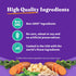 Halo Purely For Pets Holistic Plant-Based Recipe with Kelp, Vegan Dry Dog Food, Adult Formula, 3.5-lb Bag