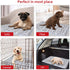 Soft Dog Bed Mat with Cute Prints, Dog Crate Mat (21" X 14"), Personalized Dog Crate Pad, Anti-Slip Bottom, Machine