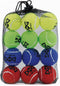 Tennis Balls for Small Dogs - Pack of 12 Colorful Easy Catching Pet Balls (2.0inch-4colors).
