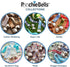 Original Handcrafted Potty Training Dog Doorbell, Trainer-Recommended for 20+ Years, One Size Fits All, Made in USA,