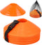 Soccer Cones for Drills with Mesh Bag & Strap - Flexible, Heavy-Duty Sports Cones for Soccer Practice, Basketball,