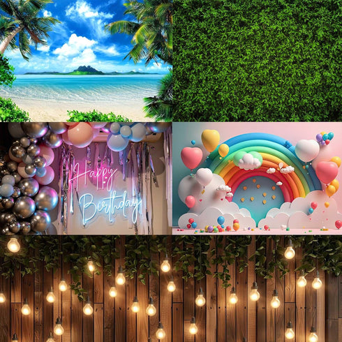 Tropical Rainforest Aquarium Background Psychedelic Forest Terrarium Background with Old Trees, Woodland Reptile