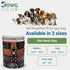 Genuine Leather ‘Cupola’ Series Dog Collar, Rhinestone, Soft Cushion Padding, Handmade (M, Neck Size 14.5"-18.5",