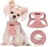 Puppytie No Pull XXS Puppy Harness with Multifunction Leash, Soft Adjustable No Choke Escape Proof Vest, Pink, XXS