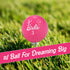 Shanker Golf Balls - Birdie Pink Golf Balls, Funny Gift for Women (Sleeve of 3, Novelty)