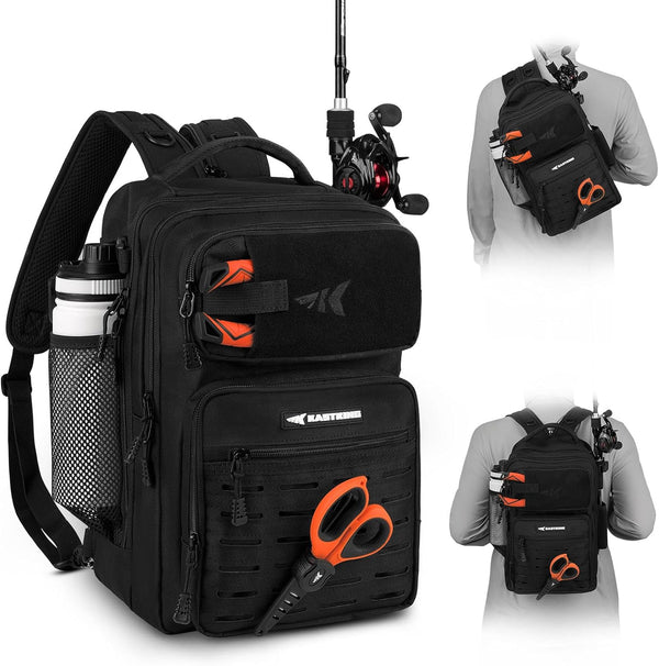 KastKing BlowBak Tactical Fishing Sling Tackle Storage Bag, Lightweight Sling Fishing Backpack