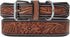 Leather Dog Collar, Western Style, Heavy Duty, Hand Tooled Floral, for Puppies and Big Dogs