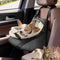 YUDODO 1-7lbs Tiny Dog Car Seat for Teacup Chihuahua Yorkie Luxury PU