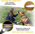 ADITYNA Heavy Duty Dog Collar with Handle, Thick Reflective Tactical Collar for Large Dogs, Soft Neoprene Padded