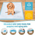Boscute Jumbo Size 36"x36" Super Absorbent & Leak-Proof Pet Training Dog Pee Pads, Quick Dry Disposable for Dogs Cats
