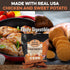 BRUTUS & BARNABY Chicken & Sweet Potato Jerky Dog Treats, Grain-Free, All Natural, High in Antioxidants