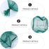 14-Part 2.1m Veemoon Fishing Net Cage Crab Catcher Bait Holder Mesh Portable Fishing Supplies for Freshwater Shrimp