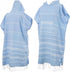 Beach Poncho with Hood, Personalized Turkish Towel Poncho, Handmade Beach Coverup, Customizable