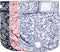 wegreeco Luxury Washable Reusable Dog Diapers, 3 Pack (Stylish Pattern, Lace, Large) - Female Doggie Diapers