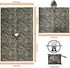 LOOGU Waterproof Rain Poncho Hooded Multi-Use Camo Rain Coat Shelter Ground Sheet for Hunting Camping Hiking