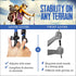 TrailBuddy Trekking Poles - Lightweight Collapsible Hiking Poles, Pair of 2 Walking Sticks for Hiking
