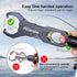 Aliarale 40 360 Fish Lip Gripper Fish Scales Professional Fish Holder Aluminium Alloy Material Grabber Pound Fish Lip