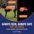 Reflective Dog Vest, Hi-Visibility Fluorescent Blaze Orange Vest to Protect Your Dog from Motorists & Hunting Accidents