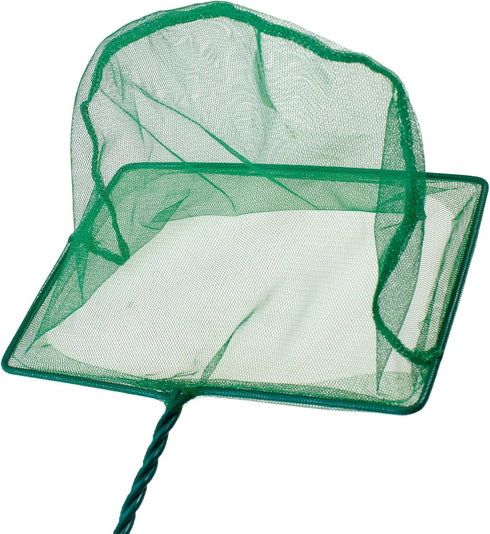 AQUANEAT 8 Inch Fish Tank Net with 10.5 Inch Handle for Aquarium