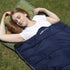 REDCAMP Cotton Flannel Sleeping Bag for Camping, Adults Cold Weather Envelope Sleeping Bags