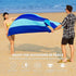 Oversized Extra Large Beach Blanket 78" X 81", Waterproof Sandproof for 1-7 Adults, Lightweight for Travel, Camping,