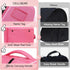 Skate Bag for Adults, Large Capacity Roller Skates Carry Bag with Adjustable Shoulder Strap, Nylon for Men & Women