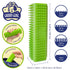 Magic Pet Block Brush - Dog Cat Hair Remover for Sofa, Furniture, Carpet & Clothing (Field Green)