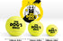 The Big Dog's Balls, Dog Tennis Balls, 3-Pack Yellow, 3 Inch Diameter for Training, Play, Exercise & Fetch