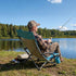 330 lbs VEVOR Folding Beach Chair, High Back Camping Chairs for Adults, with Cup Pocket, Mesh Back, Carry Bag, Portable