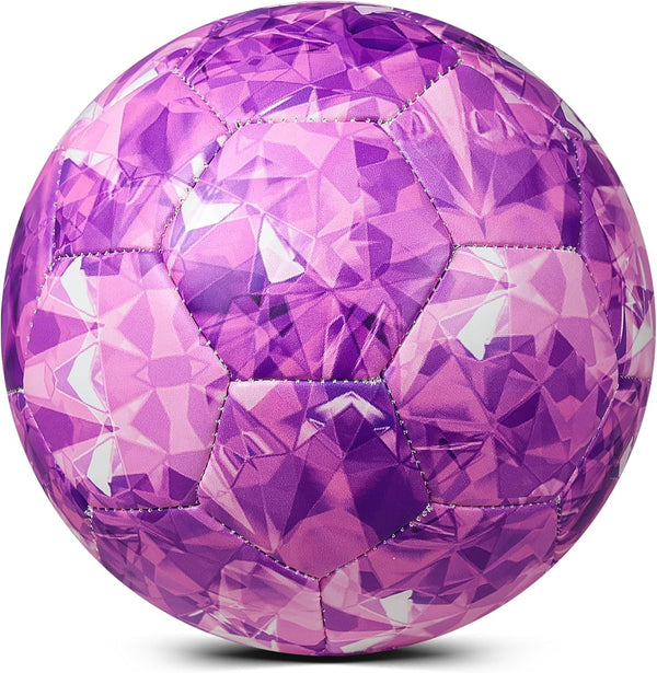 Soccer Ball Size 3 for Kids, Premium TPU Toddler Soccer Balls for Indoor Outdoor Sports Toys for Children