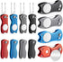 Poen 12 Pieces Golf Divot Tool with Magnetic Ball Marker and Popping Button Metal Foldable Fixer