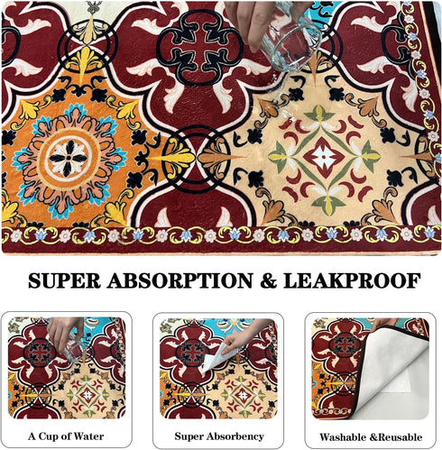 Qeils Washable Pee Pads for Dogs | 2 Pack Reusable Puppy Pads 36"x41" | Super Absorbent, Non-Slip Potty Pads