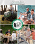 30-60 CUHIOY Golf Cart Holder -Magnetic Clip Holder for Ring, Aluminium Alloy Holder Adjustable Clip, Powerful Magnets