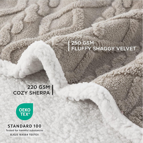 Bedsure Waterproof Dog Blankets for Medium Dogs, Washable Pet Blanket for Couch Protector, 30"x40", Taupe