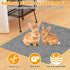 3.28ft kathson Bunny Scratch Pad, Self Adhesive Rabbit Scratching Mat for Couch Furniture and Wall Protector, Cuttable