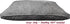 Dogbed4less DIY Pet Bed Pillow, Grey MicroSuede Duvet Cover and Waterproof Internal Case for XL Dog at 55X47X4 Inch -