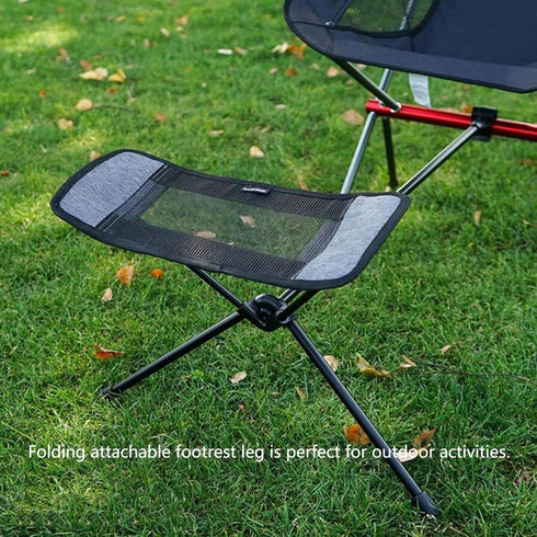 RAFZEG Universal Camping Chair Foot Rest, Folding Attachable Footrest Leg Rest Outdoor Folding Chair for Outdoor
