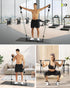 Upgraded Pilates Bar Kit with Resistance Bands for Home Gym, Heavy-Duty Stainless Steel Yoga Stick