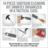 Real Avid Shotgun Cleaning Kit, 12 Gauge and 20 Gauge, Portable Pouch with Gun Cleaning Supplies