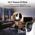 adomii 2K 33ft 2 Indoor Cameras for Home Security - Camera with Pan/Tilt, Night Vision, Way Audio, BLE Pairing - Motion