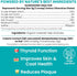 4 oz Immune, 5cc Sea Kelp Powder for Dogs - Thyroid, Dental & Plaque Support, Skin & Coat - Chew + Heal Labs