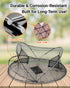 MEOU 24"x18"x8", Collapsible Crawfish Crab Trap Fishing Accessories Multi One Size