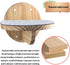 2 PCS Wall Mounted Cat Climbing Shelf, Wooden Steps Cat Wall Ladder for Climbing Perch Platform