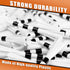 Professional Plastic Golf Tees 120 Pack, 100 Driver Tees & 20 Iron Tees, Reduces Friction & Side Spin