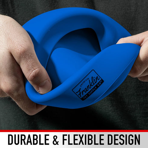 Franklin Pet Supply Travel Pet Silicon Bowl 27oz – No Spill, BPA Free, Portable Design for Larger Dogs, Blue