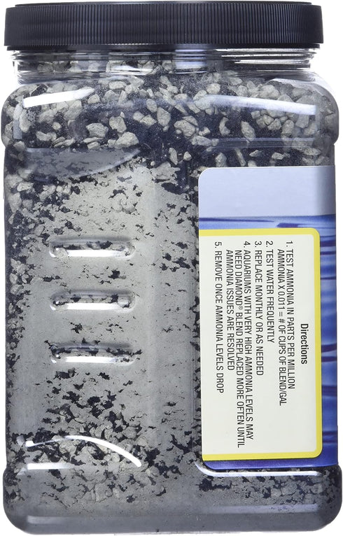 Marineland Diamond Blend, 50 Ounces, Ammonia-Neutralizing Zeolite and Carbon Filter Media
